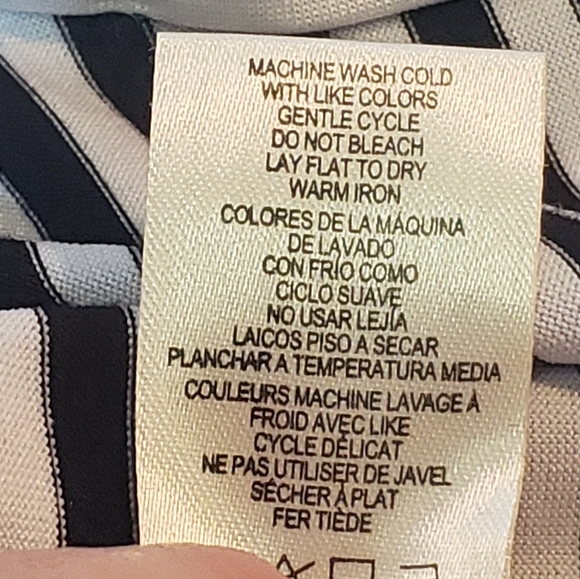 Simply Noelle black & white knit tunic dress - Picture 7 of 9